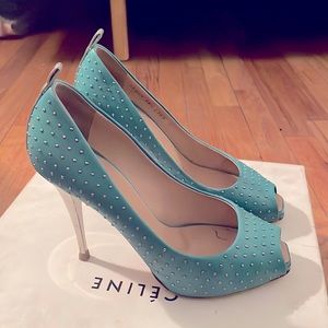 Giuseppe Zanotti peep toe pumps